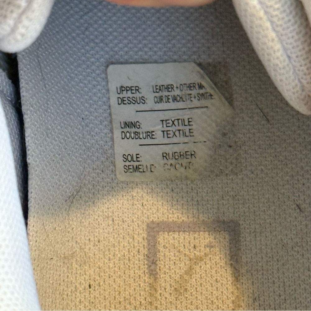 PUMA Cali sports glow Women’s White Leather Sneakers Holographic Detail Size 8 - Picture 4 of 9